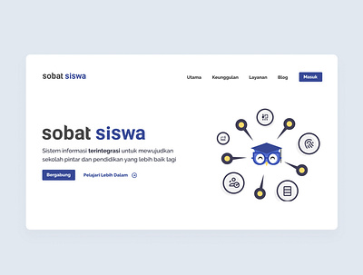 Sobat Siswa Landing Page