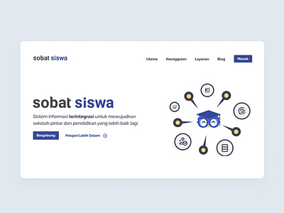 Sobat Siswa Landing Page