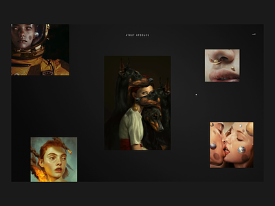 Gallery hover concept animation gallery hover hover animation mouse pointer animation ui ux webdesign
