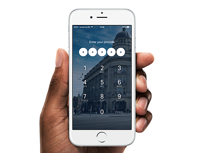 Login screen - Who is Who App contact design digital ios iphone login mobile ui ux website