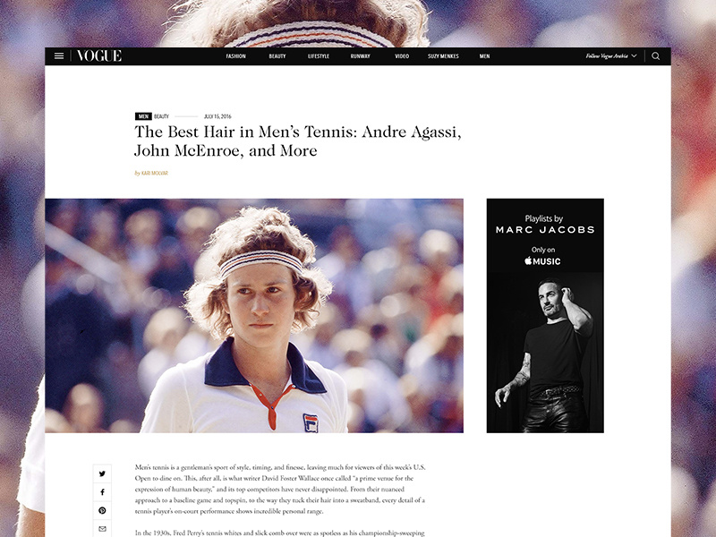 Vogue - Men's section fashion photography vogue website luxury minimal vogue arabia