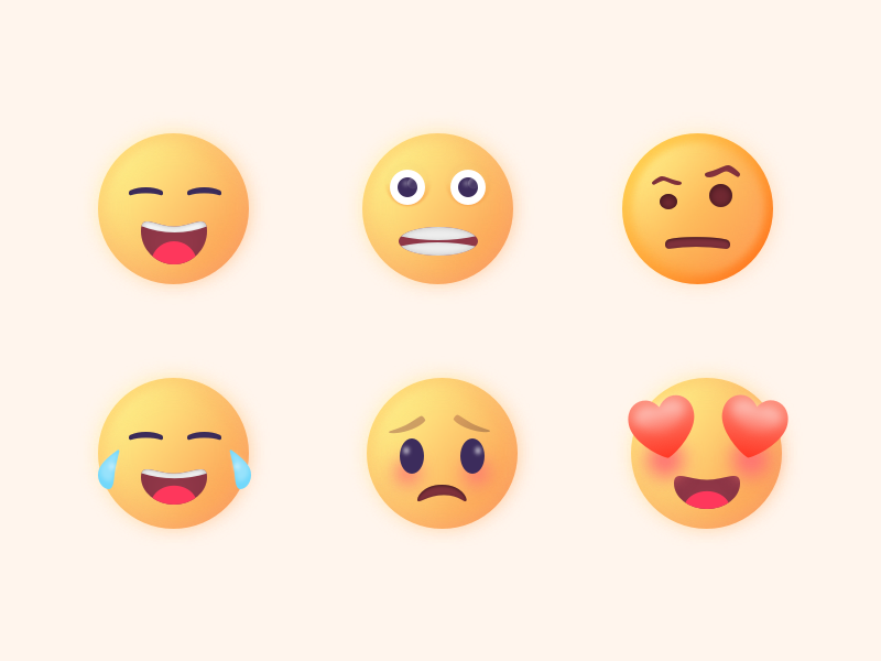 emoji by 北行 on Dribbble