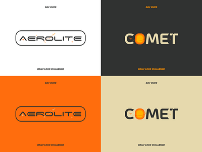 Daily Logo Challenge 01 - Rocketship aerolite comet dailylogochallenge dailylogochallengeday1 design digital design logo logo design logodesign