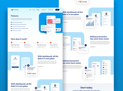 Features page concept analytics analytics chart analytics dashboard bank app banking banking website features features page mobile app design mobile design mobile ui mockup design ui ux webdesign website