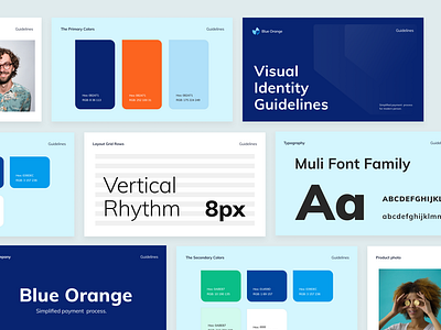 Blue Orange brand guidelines