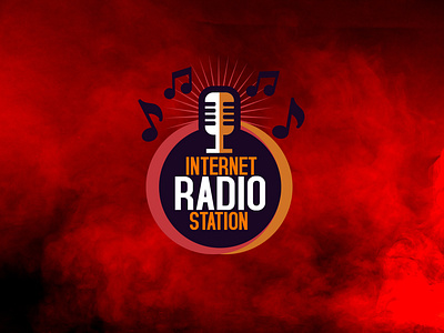 Internet Radio Station Logo branding design icon logo