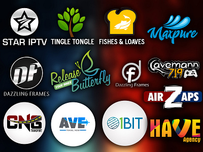 Logos branding design icon logo professional logo typography