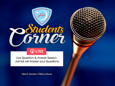 Student corner design socialmedia