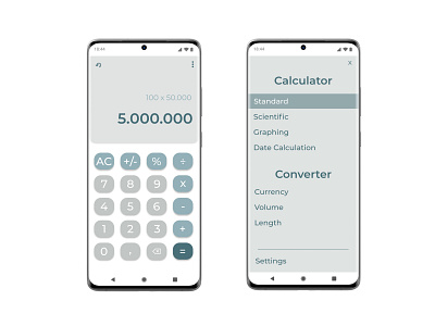 Daily UI Challenge - Day #004 - Calculator calculator dailyui mobile ui