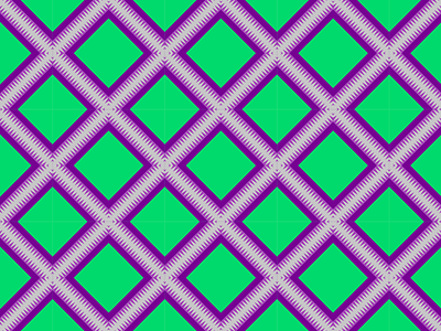 Geometrical Batik Pattern Art