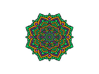 Beautiful Colorful Mandala
