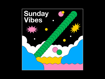 Sunday Vibes adobe art artist artwork covid19 design design art designer illustration illustration art illustrations illustrator itsnicethat