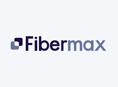 Fibermax logo branding design logo