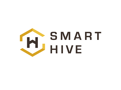 SmartHive app logo artificial intelligence bee hive hive home home app home automation smart