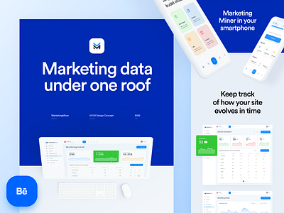 Marketing Miner - Behance Case Study