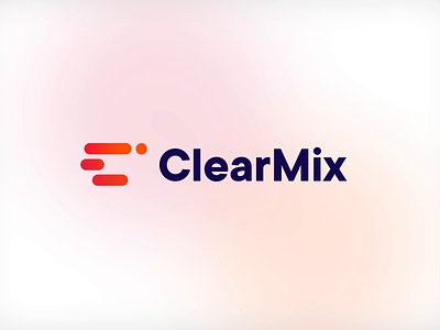 ClearMix - Logo brand branddesign branding design logo logo motion logotype mark