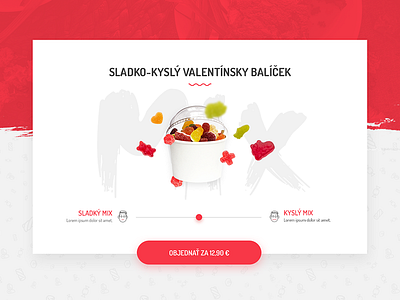Valentine - Choose Package [WIP] design flat interface modern simple sweets trend ui valentines day web website