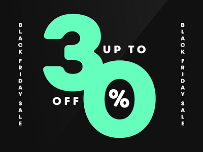 Black Friday Sale 30% Off 30 30off blackfriday blackfridaysale commerce ecommerce promotion sale