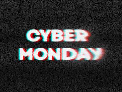 Glitchy Cyber Monday Design 70stv badtv concept concept design cyber cybermonday cybermondaysale ecommerce glitch glitch art glitch design glitchy oldtv photoshop sale