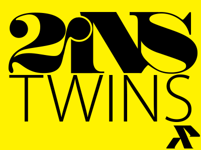 Twins design logo