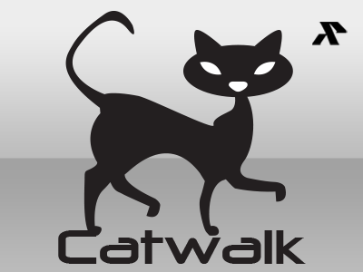 Catwalk identity logo design