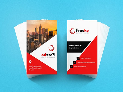 Modren Fracko Business Card Template | websroad