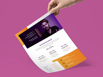 Anton Creative Resume & CV Template | websroad