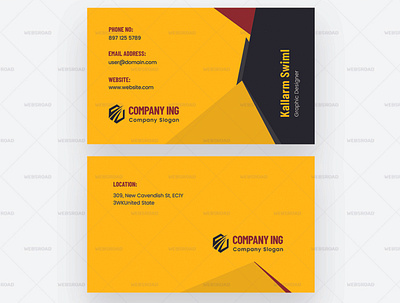 Jams Creative And Clean Double-sided Business Card Free Template abstract abstract vector brand brand set branding busniess busniesscard clean cool corporate creative design fashion free template graphic marketing modren multipurpose namecard simple