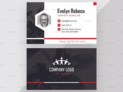Wozy Elegant Consultant Premium Business Card | Websroad