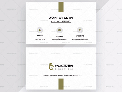 Oxen Elegant Business Marketing Premium Business Card | Websroad abstract abstract vector brand set branding busniess busniesscard card clean corporate creative creativity elegant fashion manipulation marketing minimalist modren multipurpose namecard simple