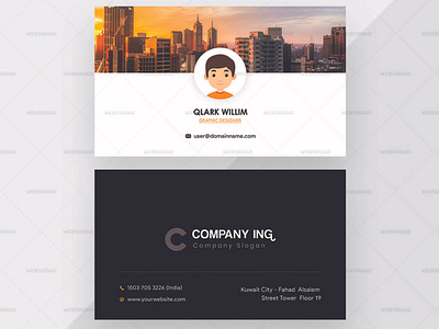 Boxer Elegant Creative Premium Business card Template | Websroad