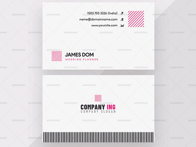 Fareo Simple & Minimal Business Card Template Premium | Websroad