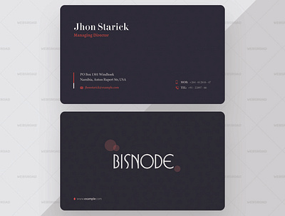 Agency Dark Trendy Business Card Template Premium | Websroad branding busniess busniesscard clean company cool corporate creative fashion graphic identity marketing minimalist modren modren graphic multipurpose namecard new simple template