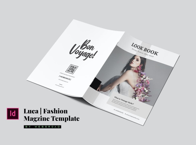 Luca | Fashion Magazine Template By Websroad by websroad on Dribbble