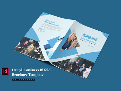 Drupl | Business Bi Fold Brochure Template By Websroad