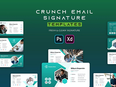 Crunch | Email Signature Template By Websroad