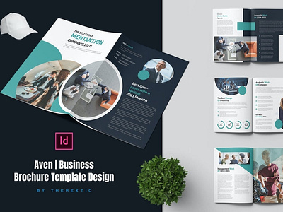 Aven | Business Brochure Template Design By Websroad