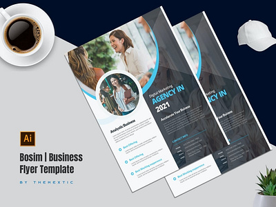 Bosim | Business Flyer Template By Websroad