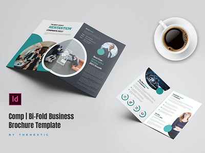 Comp | Bi-Fold Business Brochure Template By Websroad