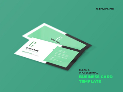 Clean & Professional Business Card Template By Websroad