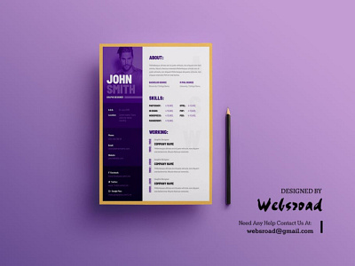 Cera Creative Resume & CV Template