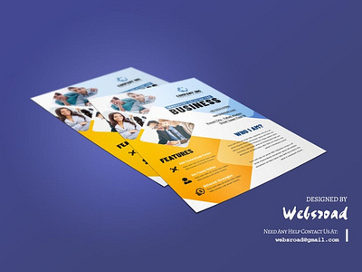 Build Pro Business Flyer Template | websroad ads advertising agency branding bussines clean cool corporate creative creative design event flayers flyer food mordern restaurant style stylish template