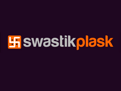 Swasticplask design logo