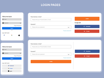 Figma login page design UI/UX
