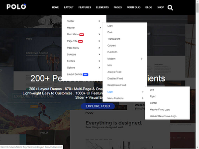 Project Polo For Dribblbe, Design By Nikhil Roy. aside design webpage business webpage design css home page css responsive design home page design html and css design navigation dropdown design nikhilroy page design picture design webpage project polo design responsive mobile design responsive webpage responsive webpage design webpage section