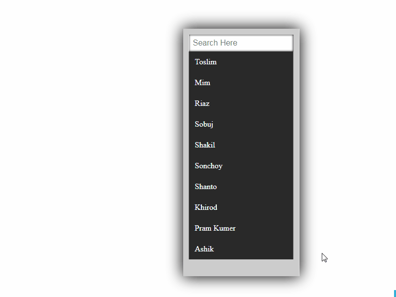 13 Days, Target 30 Project search with javascript frontend designer search javascript vanilla javascript web design with javascript