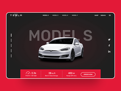 Tesla Website Redesign Concept design flat inspiration interface minimal stark trent tesla tesla website design ui uidesign uiinspiration uitrends uiuxdesigns ux web web design website website design webui