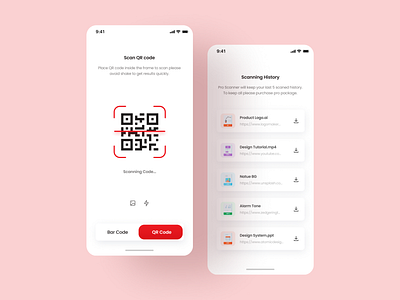 Scanner App Design