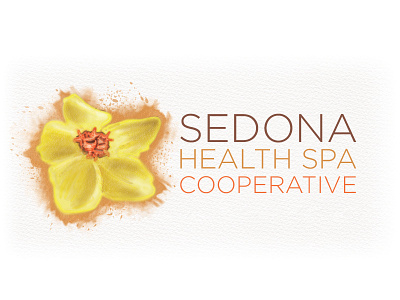 Sedona Health Spa logo sedona spa watercolor