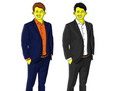 The Simpsons Character Vector İllustration adobe illustrator ai design illustration vector vector illustration vectorart vectors